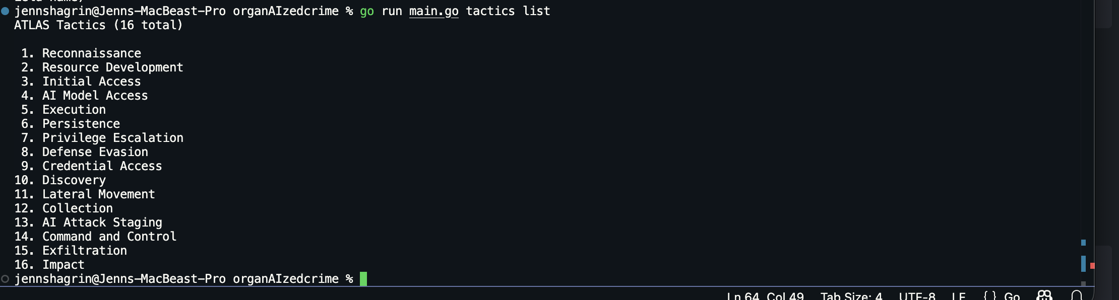 atlas tactic get and technique get returning live ATLAS data for the first time